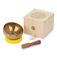 Singing Bowls 280g or 478g with Cushion Bobbin Tibetan Flower of Life Lotus