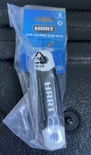 2 New Hart 8pc Folding Star Keys