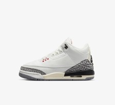 Nike Air Jordan Retro 3 III OG Reimagined GS KIDS White Cement Grey DM0967-100