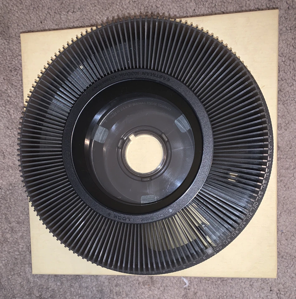 Vintage Kodak Carousel Transvue 140 Slide Tray With Original Box - Image 2 of 2