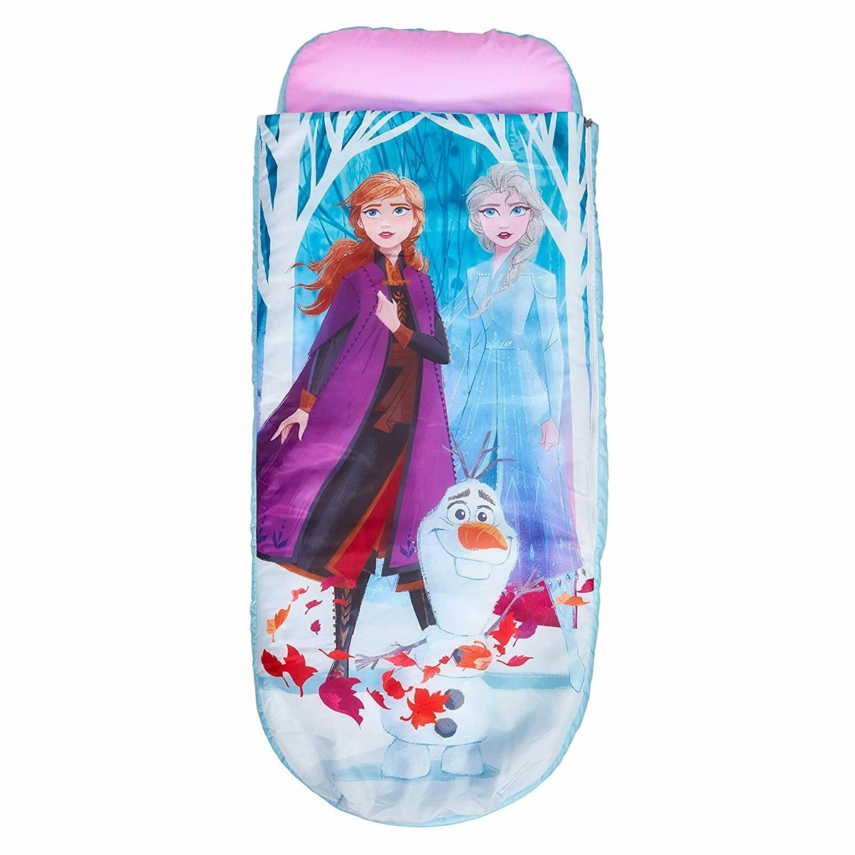 Disney Frozen Junior ReadyBed-2 in 1 Kids Sleeping Inflatable air Bed in a  Bag