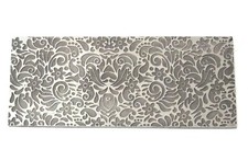 Pattern Texture Plate for Press or Rolling Mill 6 x 2.5 Inch  52