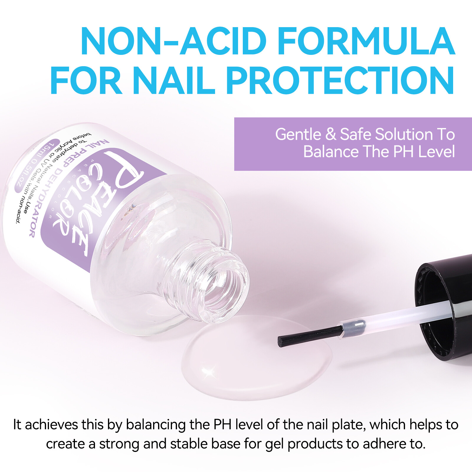 4 Pcs Nail Bond Primer Prep Dehydrator Gel for Natural Nails,Acrylic Nail Kit eBay