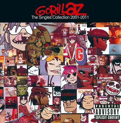 Singles Collection 2001-2011 by Gorillaz (CD, 2011)
