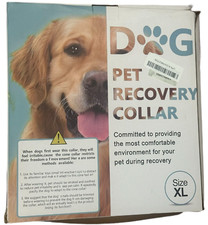 Dog Pet Recovery Collar Size XL Open Box