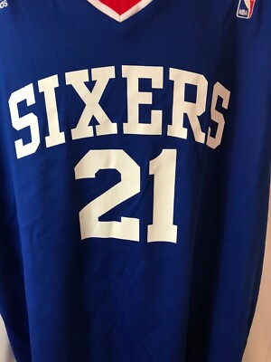 Philadelphia 76's Sixers NBA Thaddeus Young #21 Adidas Size (XL