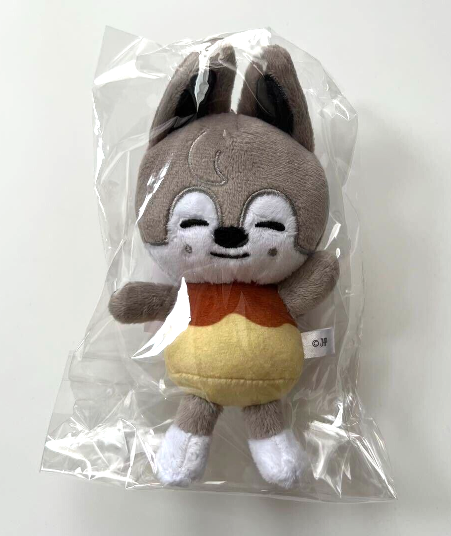 Stray Kids Wolf Chan Bang Chan Bag Charm Skzoo Plush Mascot MANIAC