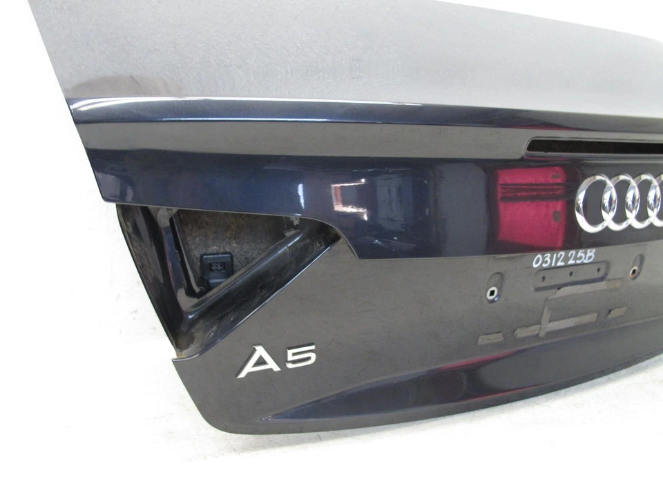 💚 10-17 AUDI S5 A5 B8 (КАБРИОЛЕТ) КРЫШКА БАГАЖНИКА КОРПУС OEM (LX5R СИНИЙ) - Изображение 2 из 4