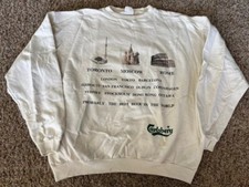 Vintage Carlsberg Beer Crewneck Sweatshirt Labatt Beer Gear Brockum Size XL