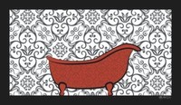 Dog Fashion Spa No Slip Bathing Mat For Dogs - Spa Day In A Tub Design on sale Dog Fashion Spa No Slip Bathing Mat For Dogs - Spa Day In A Tub Design on sale