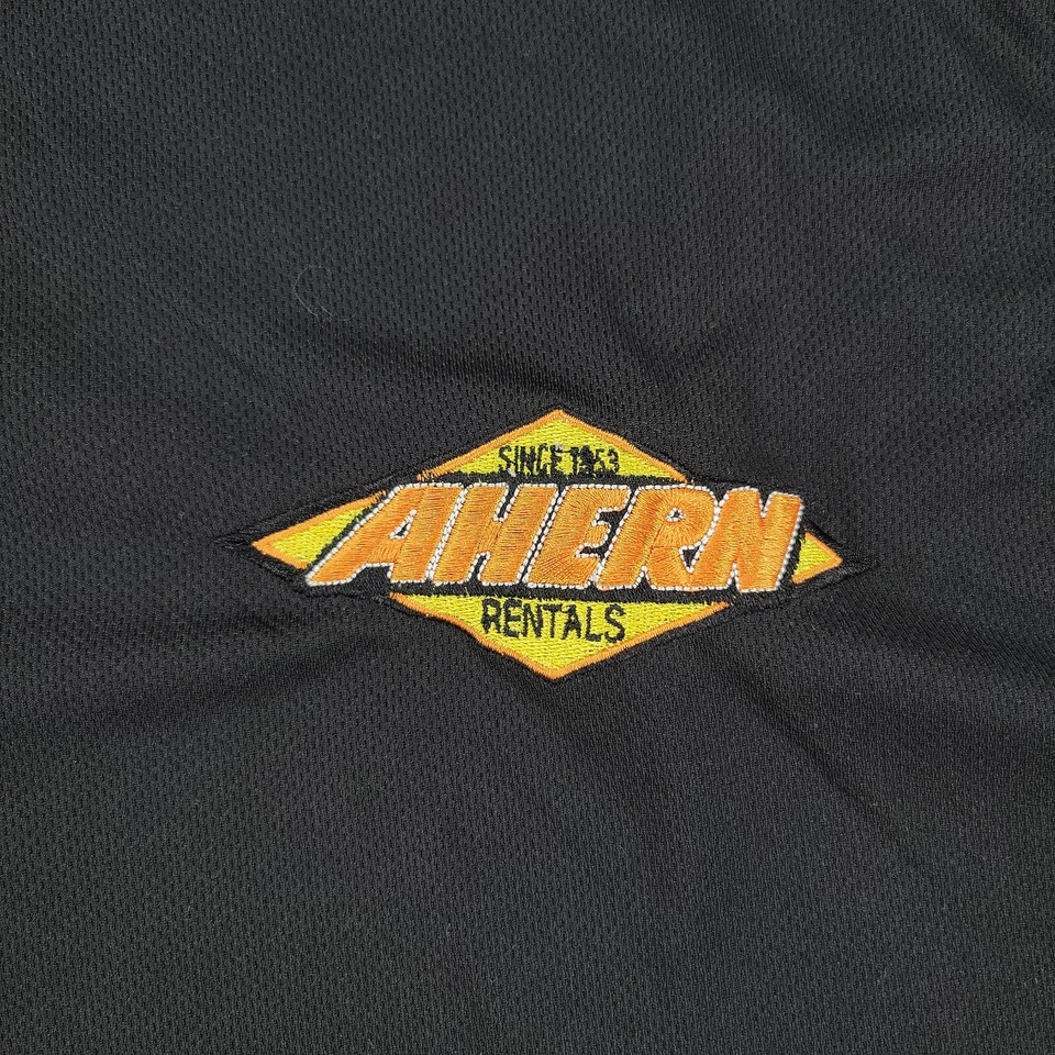 USC Trojans Polo Shirt Men Large Black NCAA Logo Embroidered Short Sleeve Ahern - Image 3 of 4