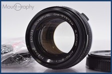   EXC  OLYMPUS OM-SYSTEM G.ZUIKO AUTO-S 50mm F1.4 w/cap Filter FromJapan am3316