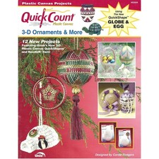 3-D Ornaments  More Plastic Canvas Pattern Book The Needlecraft Shop