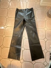 Harley-Davidson Women's Leather Motorcycle Pants Black Size 2