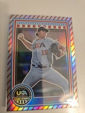 2025 Panini Stars and Stripes - Liam Peterson #56 Stripes (RC)