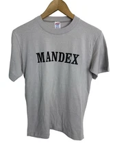 Vintage 80’s Mandex Tech Firm Men’s Russell Athletic Single Stitch T Shirt Sz S