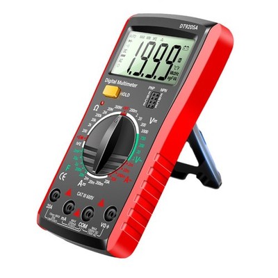 Haushalts Digital Multimeter DT9205A mit Silikonschutz und Ständer