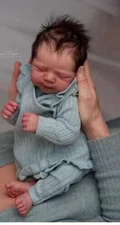 Zero Pam Lifelike Reborn Baby Dolls Boy 18 Inch Realistic Newborn Girl Eyes C...
