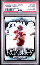 2024 PANINI ROOKIES & STARS STELLAR ROOKIES #SRJDS JAYDEN DANIELS PSA 10