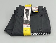 Wrangler Men's Regular Fit Utility Pants, Gray, Size 32X30