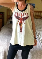 Nirvana In Utero Longshirt Oversized Tank Top...