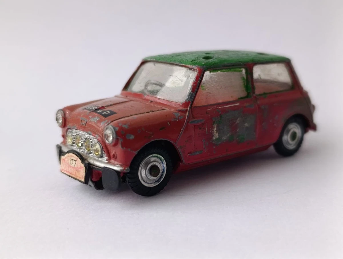 Corgi Toys Mini Cooper S 1/43 - Édition Cinéma 1970 - Zamac - Bon état