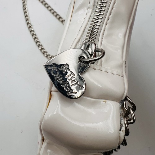 Betsey Johnson Umhängetasche Handtasche Tasche Halloween Geist Metallkette 8x6 Got It Haunt - Bild 6 von 9