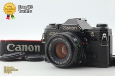  MINT Canon AE-1 SLR 35mm Film Camera Body New FD NFD 50mm f1.8 Lens From JAPAN