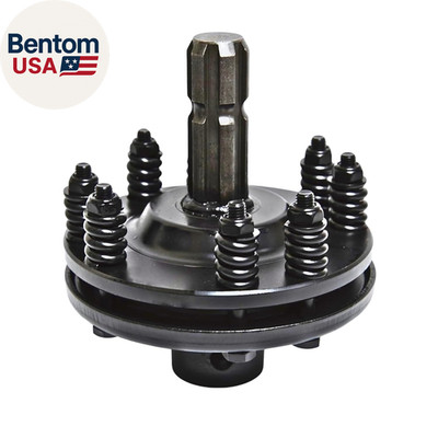Tractor PTO Slip Clutch 1-3/8'' Smooth Drive Shaft & 1-3/8 X 6-Spline Implement