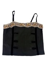 Y2k Vintage Vampy Witchy Whimsigoth Corset Top XS