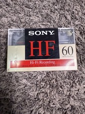 Sony HF 60 Minute Blank Cassette Tapes High Fidelity Brand New Sealed
