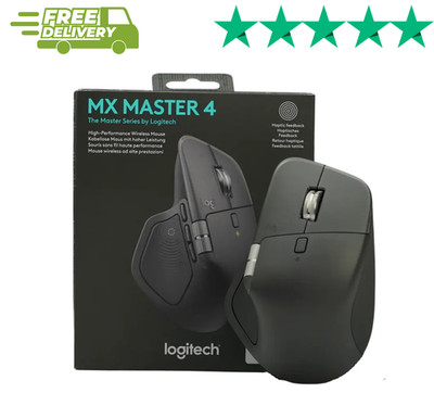 NEU LOGITECH MX Master 4 Wireless Bluetooth Maus 8K DPI - Graphit UK GARANTIE