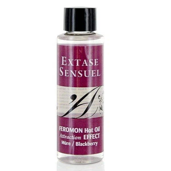 DREAMLOVE EXTASE SENSUAL - MASSAGEÖL MIT WRMEFFEKT UND BROMBEER PHEROMONEN 100 ML -