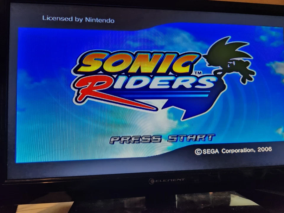 Sonic Riders Nintendo Gamecube — РЕДКИЙ бонусный вариант DVD, продавец из США - Изображение 2 из 4