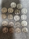 Silver Washington Quarters 1950-1959 Lot Of 18 Coins