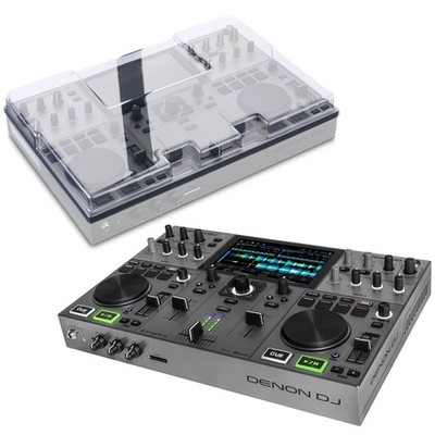 Denon DJ PRIME GO+ + Cover - DJ Controller-Set