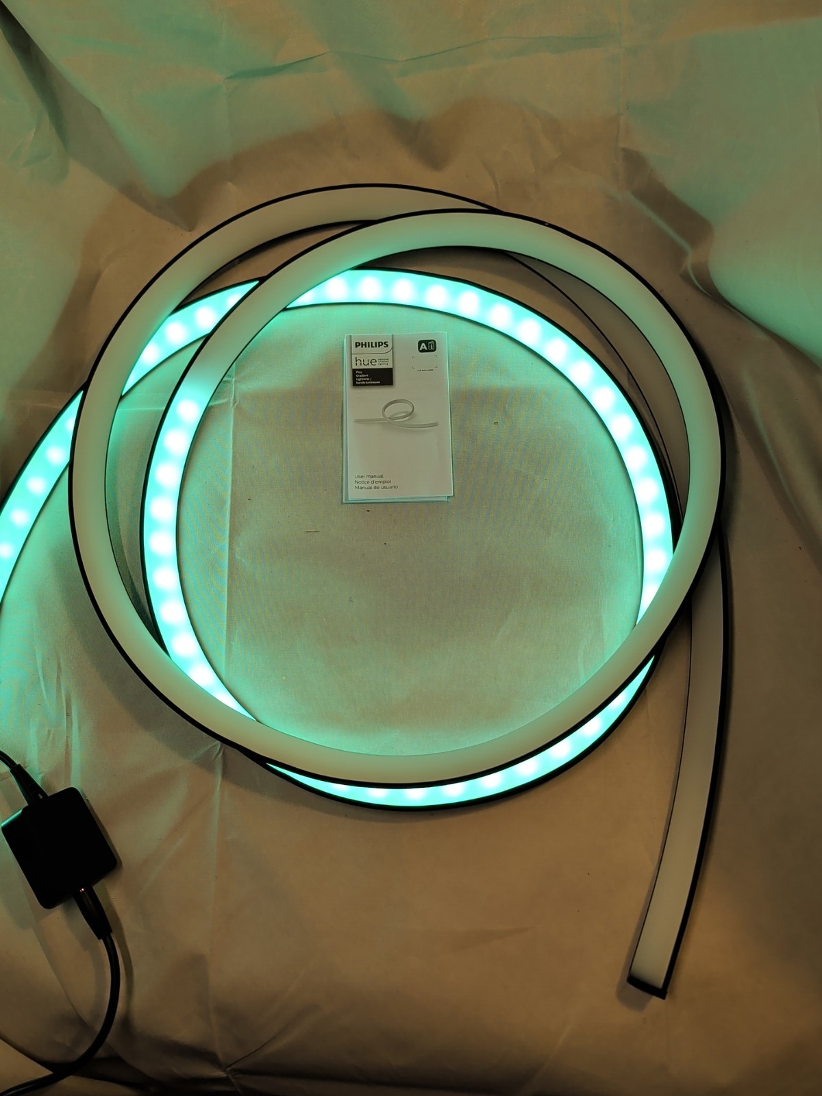 Philips Hue Play Gradient TV Lightstrip 75" Part Of Strip Not Working