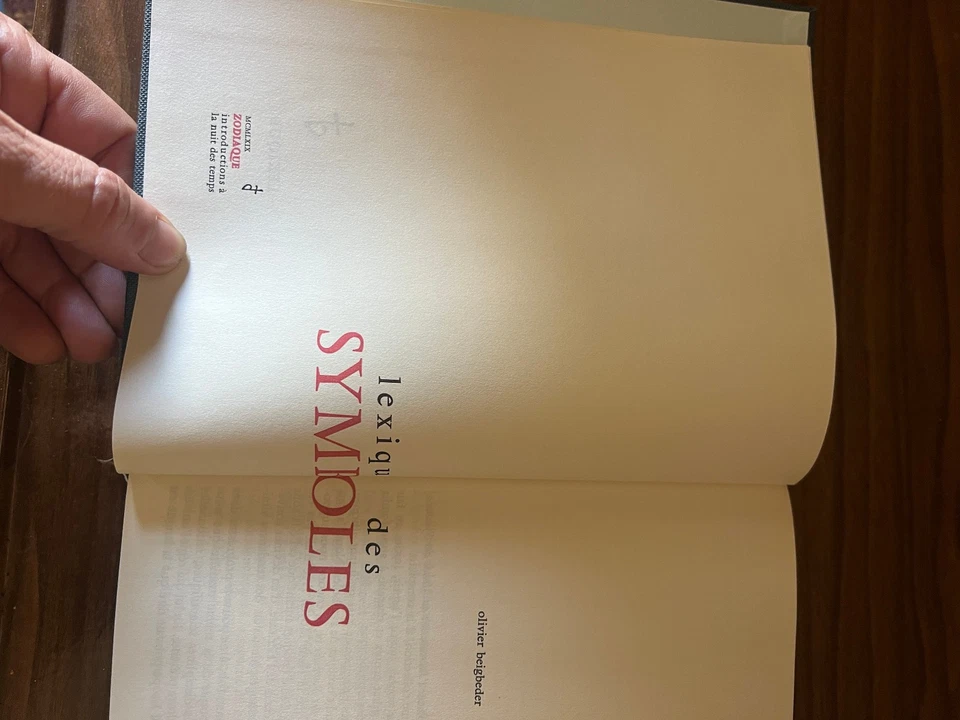 Lexique des symboles   1969 Zodiaque   Relié+Jaquette   Photos N&B    Bon Etat - Photo 4/4