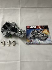 Lego Star Wars First Order Snowspeeder 75100 Set 100% Complete With Instructions