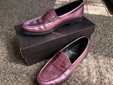 G.H. BASS WHITNEY EASY WEEJUN LOAFER Metallic Pink US size 9