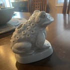 Vintage Porcelain Frog Incense Holder Rubel Taiwan 1978 — photo 6