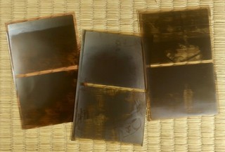Antique Film Negative / Misc. Snapshots / 6 Images / Japanese / c. 1930s