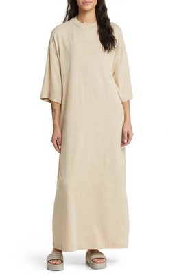 Fear of God Essentials Cotton T-Shirt Maxi Dress Oversized Minimalist Streetwear