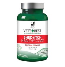 Healthy Coat Shed  Itch Relief Dog Supplements  Relieve Dogs Skin Irritation