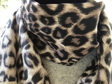 Ladies animal print scarf