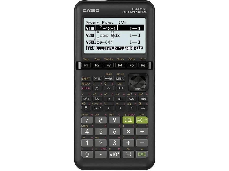 Casio FX-9750GIII Graphing Calculator Black - Image 3 of 4