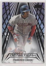 2018 Topps Stadium Club Beam Team Black 63/99 Francisco Lindor #BT-FL 00d2
