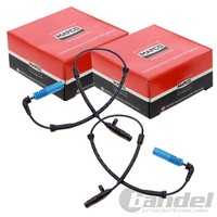 2X Mapco ABS-SENSOR Raddrehzahl Hinten Passend FüR Bmw X5 Links+Rechts | 86665