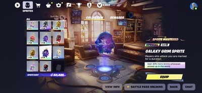 Fortnite Galaxy Grim, Zero Point, Gold Batman $5 Each