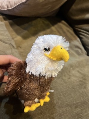American Bald Eagle Plush The Petting Zoo! 9” Tall Stuffed Animal